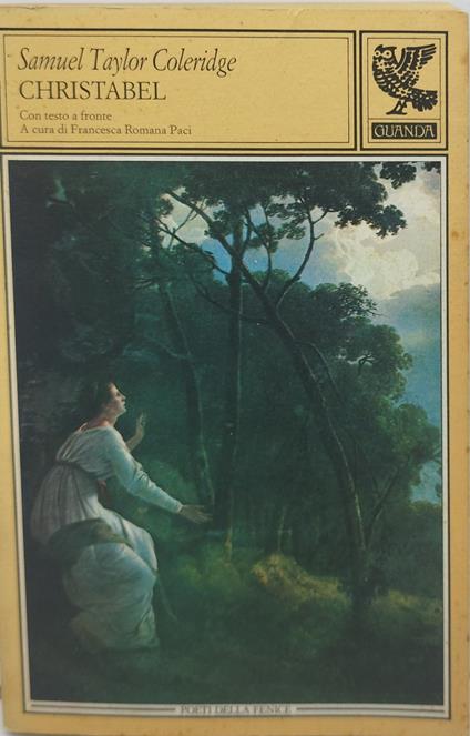 samuel taylor coleridge christabel guanda - copertina