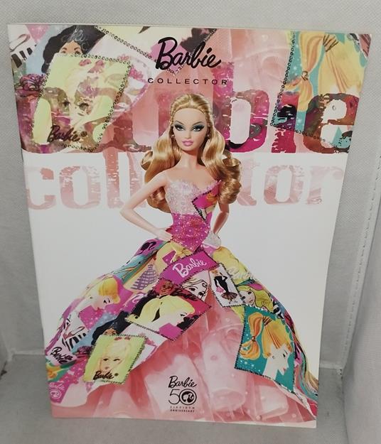 catalogo collector 50 fifteieth anniversary barbie mattel - copertina