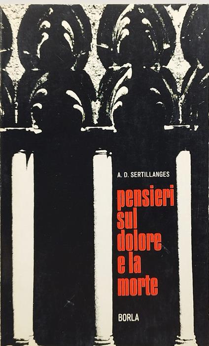 pensieri sul dolore e la morte - copertina