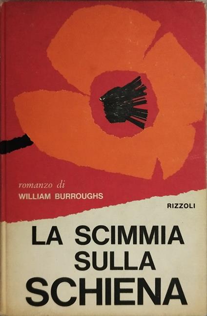 la scimmia sulla schiena - William Burroughs - copertina