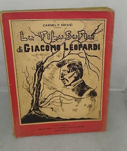 la filosofia di giacomo leopardi - copertina