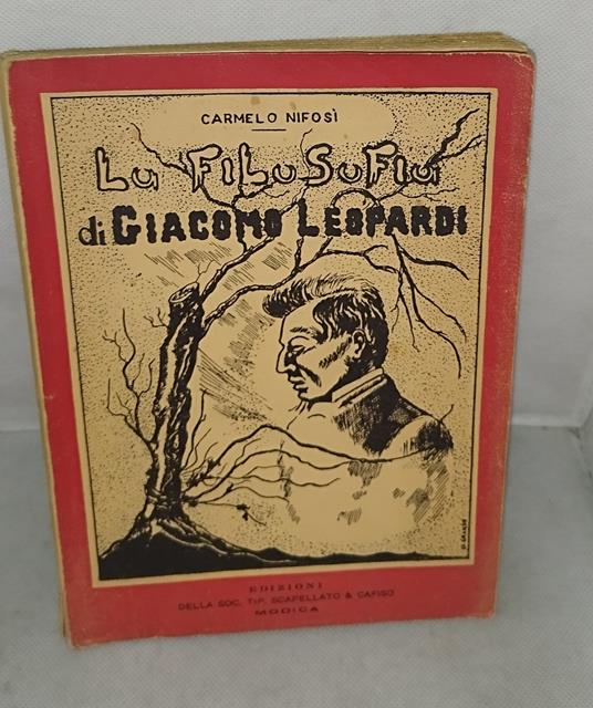 la filosofia di giacomo leopardi - copertina