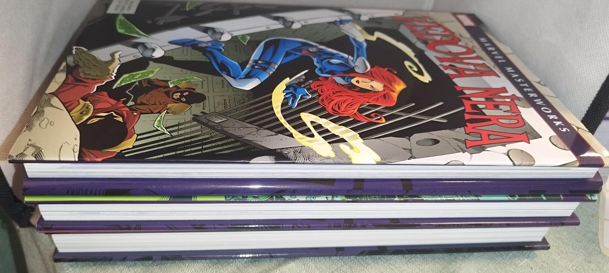 marvel masterworks la vedova nera volume 1-2-3 panini comics