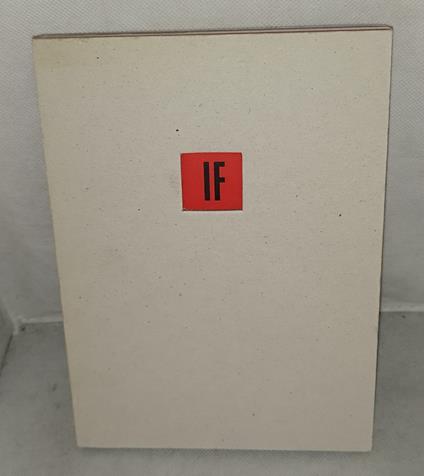 IF OF FO FI . Libro d'artista dedicato a Goffredo. Con 30 tavole tutte a doppia pagina a colori - copertina