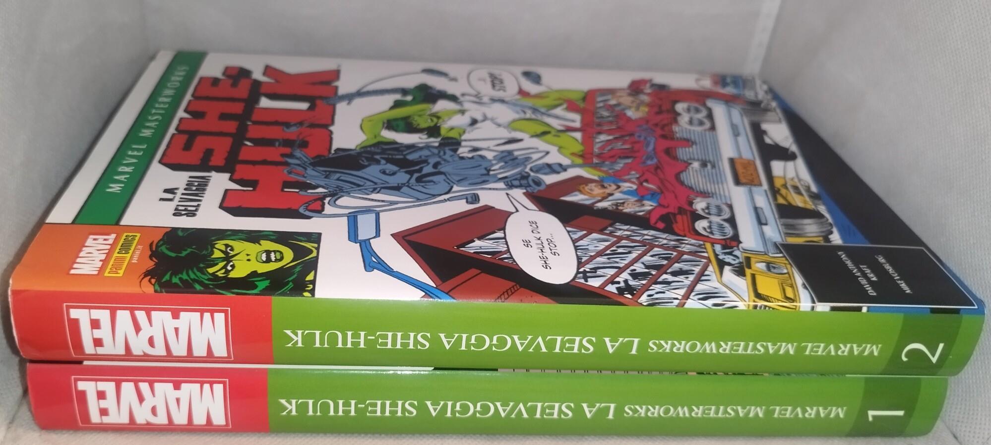 marvel masterwroks la selvaggia she hulk numero 1 -2 panini