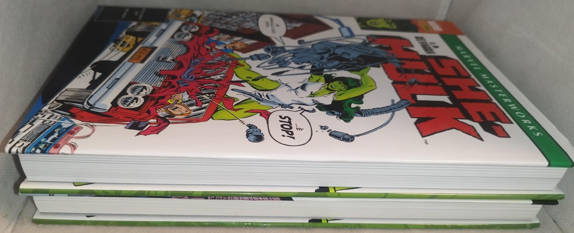 marvel masterwroks la selvaggia she hulk numero 1 -2 panini
