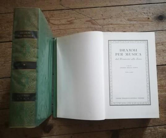 Drammi per musica dal Rinuccini allo Zeno - Andrea Della Corte - copertina