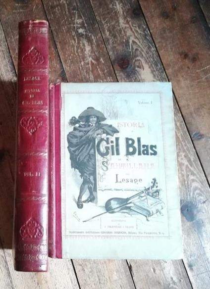 Istoria Di Gil Blas Di Santillana - A.-René Lesage - copertina