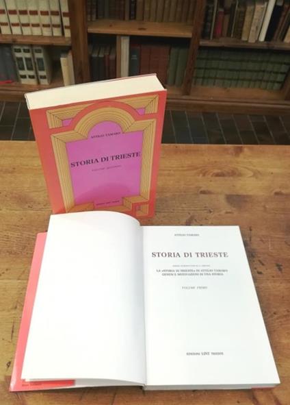 Storia Di Trieste - Attilio Tamaro - copertina