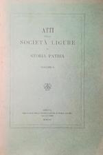 Atti Della Società Ligure Di Storia Patria Vol. L