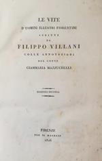 Le Vite D' Uomini Illustri Fiorentini