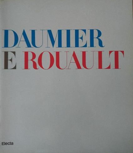 Honoré Daumier, Georges Rauaul - copertina