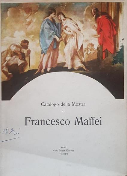 Catalogo Della Mostra Di Francesco Maffei - copertina