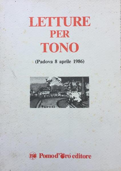 Letture Per Tono - Manlio Gaddi - copertina