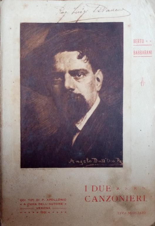 I due canzonieri - Berto Barbarani - copertina