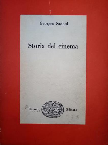 Storia del cinema - Georges Sadoul - copertina