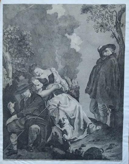 Contadina Addormentata E Cacciatore - copertina