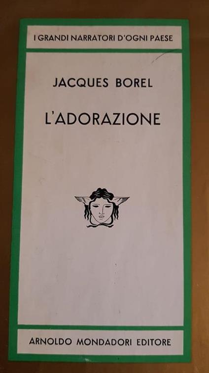 L' Adorazione - Jacques Borel - copertina