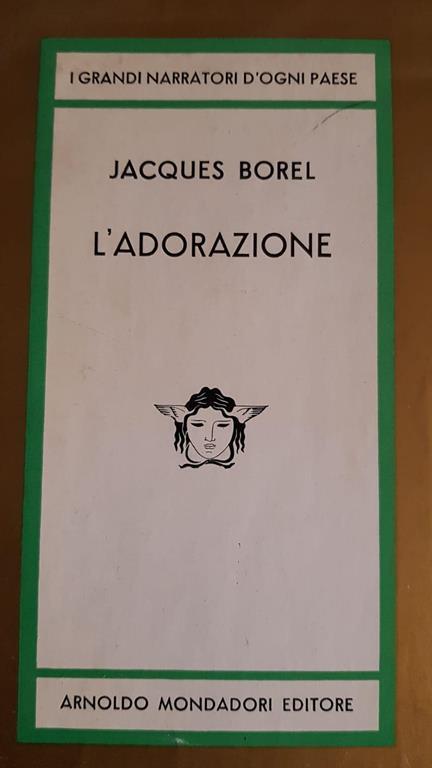 L' Adorazione - Jacques Borel - copertina