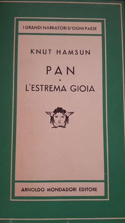 Pan - L'estrema gioia - Knut Hamsun - copertina