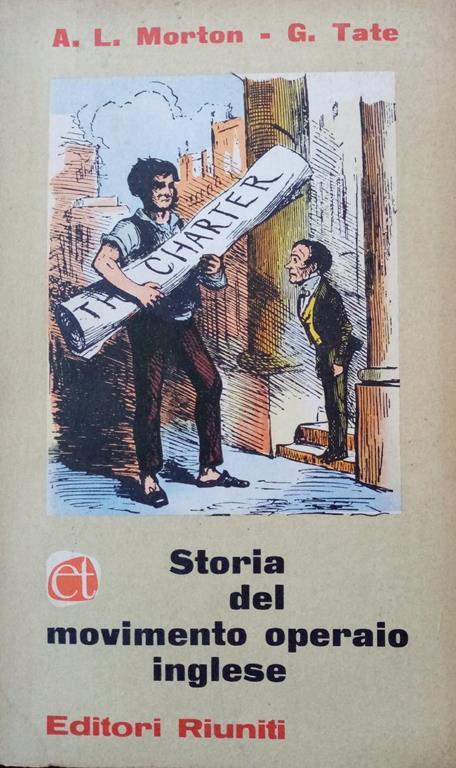 Storia del movimento operaio inglese (1770-1920) - copertina