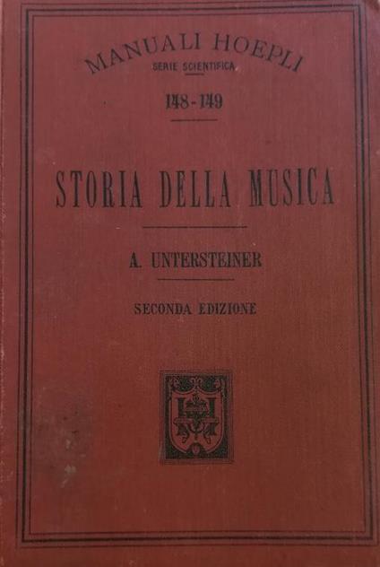 Storia della musica - copertina