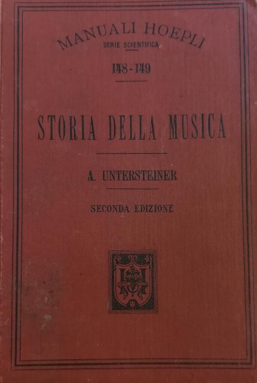 Storia della musica - copertina