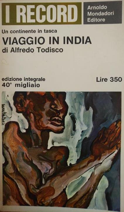 Viaggio in India - Alfredo Todisco - copertina