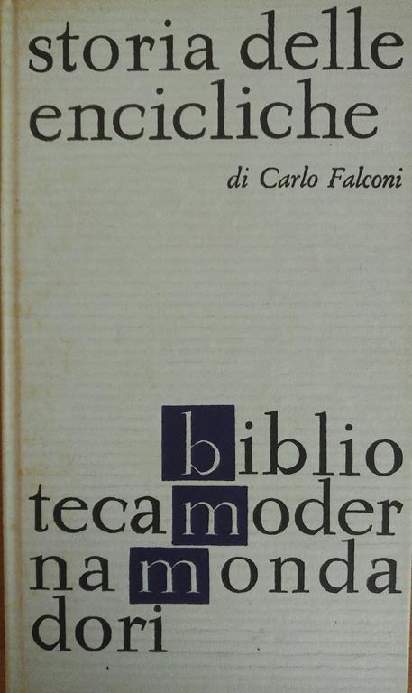 Storia Delle Encicliche - Carlo Falconi - copertina