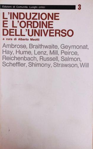 L' Induzione E L' Ordine Dell' Universo - copertina