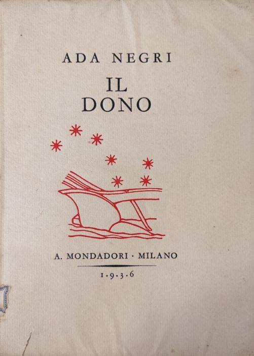 Il DONO - Ada Negri - copertina