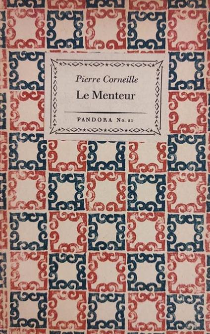 Le Menteur - Pierre Corneille - copertina