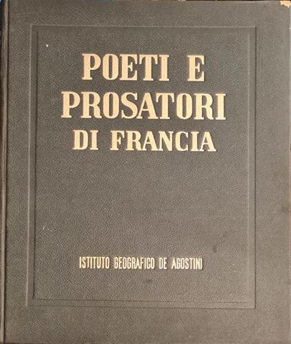 Poeti E Prosatori Di Francia - Jacques Nathan - copertina