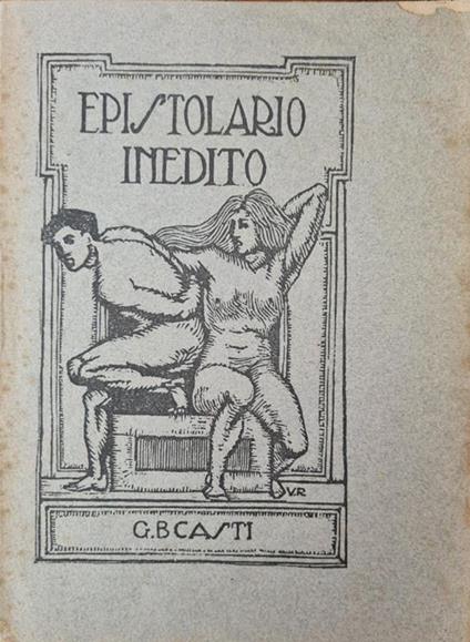 Epistolario Inedito - Giambattista Casti - copertina