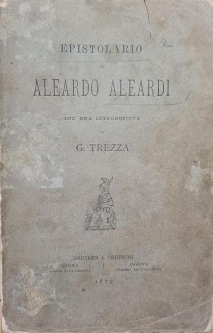 Epistolario - Aleardo Aleardi - copertina