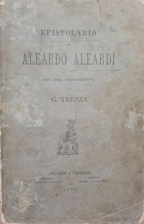 Epistolario - Aleardo Aleardi - copertina