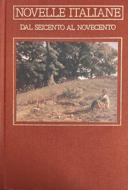 Novelle Italiane - Goffredo Bellonci - copertina