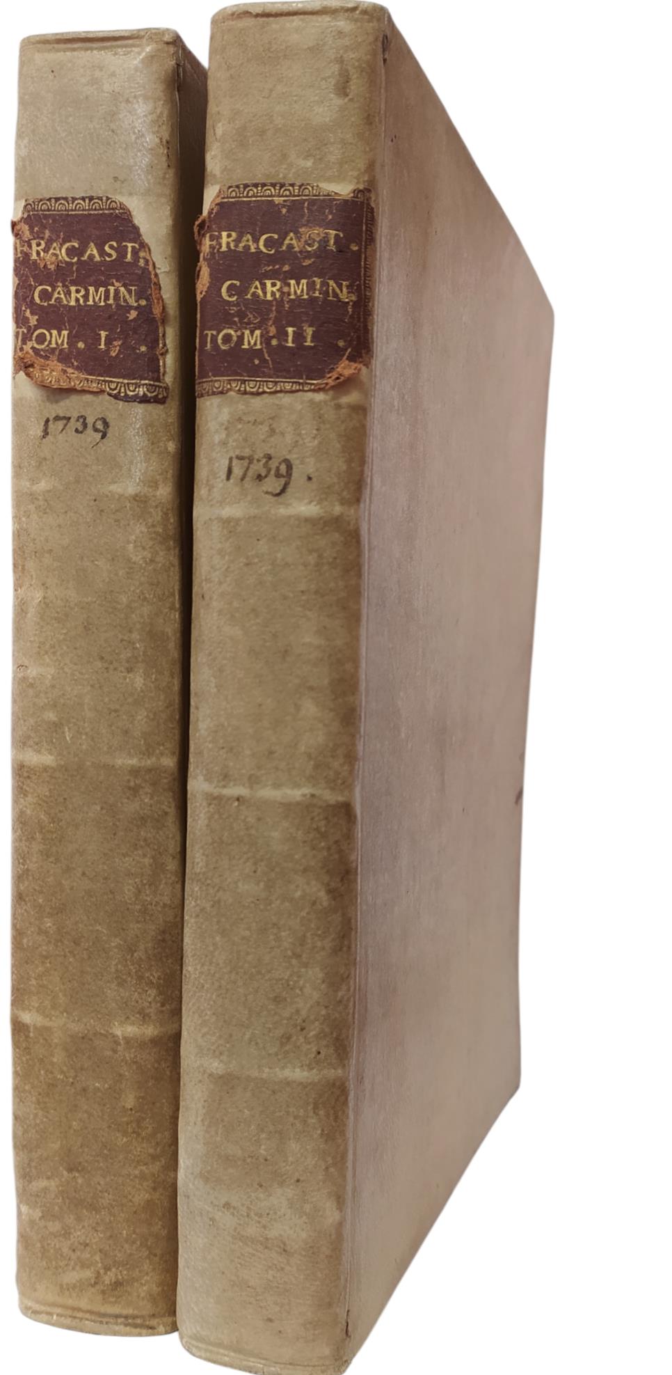 Hieronymi Fracastorii Veronensis, Adami Fumani Canonici Veronensis, Et Nicolai Archii Comitis Carminum (...)