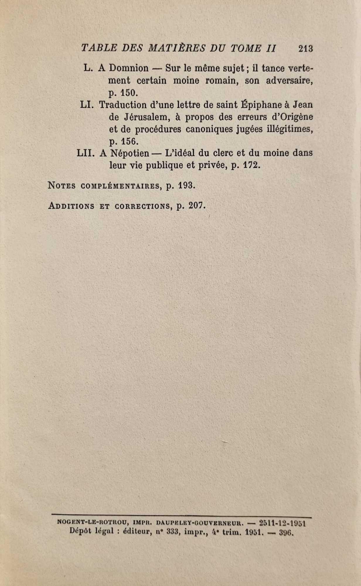 Lettres. Tome Ii