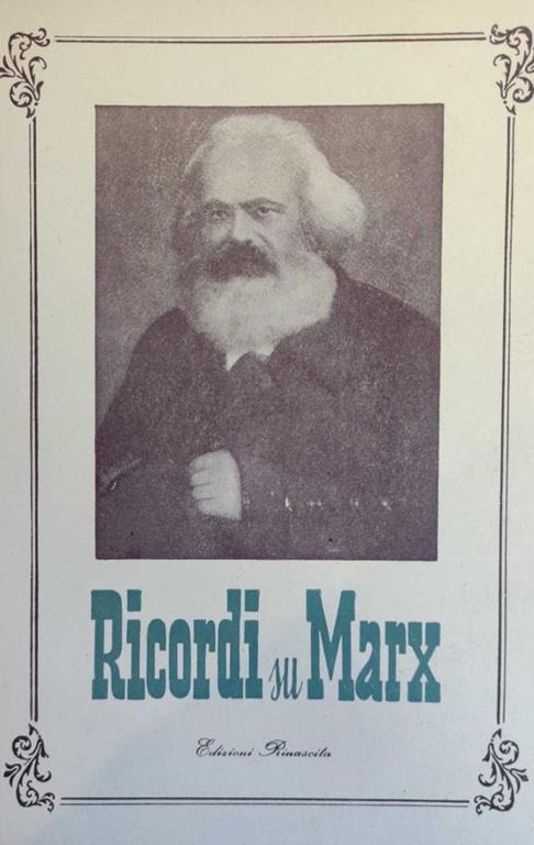 Ricordi Su Marx - copertina