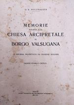 Memorie Intorno Alla Chiesa Arcipretale Di Borgo Valsugana