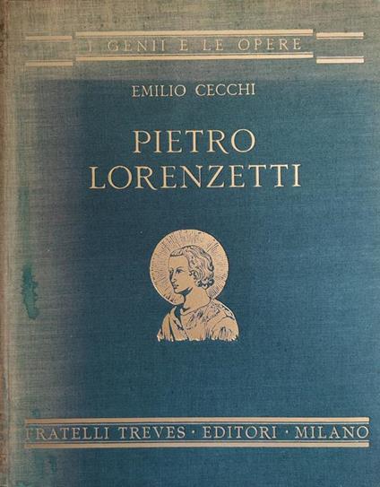 Pietro Lorenzetti - Emilio Cecchi - copertina