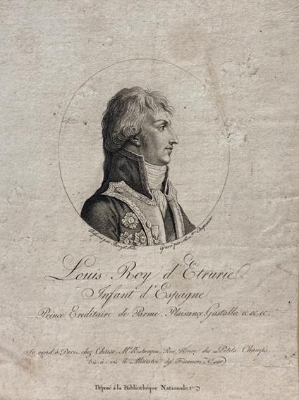 Luigi Re D' Etruria, Infante Di Spagna - copertina