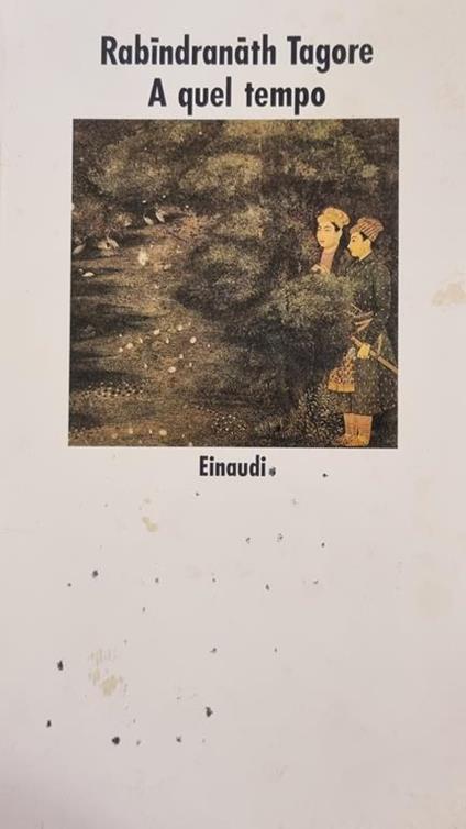 A Quel Tempo - Rabindranath Tagore - copertina