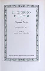 Il Giorno E Le Odi Seguito Da Poesie Minori E Prose