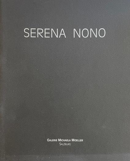 Serena Nono - copertina