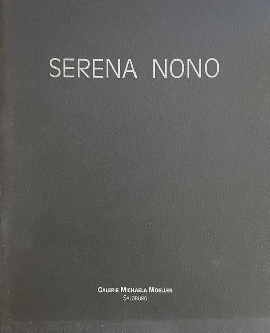 Serena Nono - copertina