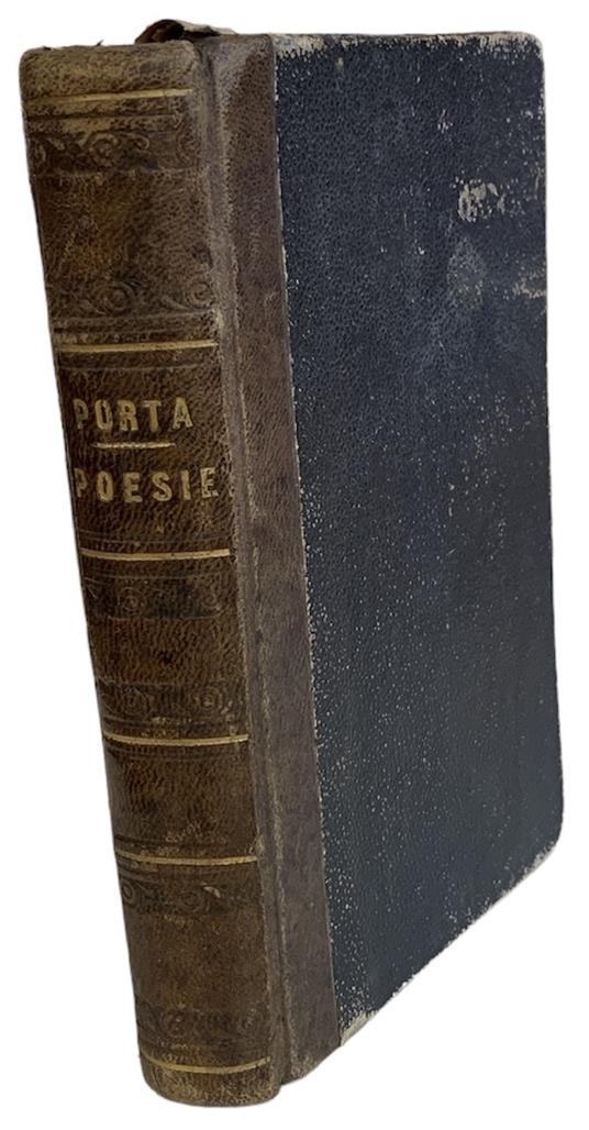 Poesie In Dialetto Milanese - Carlo Porta - copertina