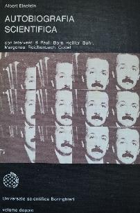 Autobiografia Scientifica - Albert Einstein - copertina
