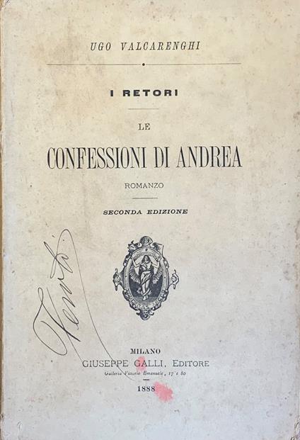 Le Confessioni Di Andrea - copertina